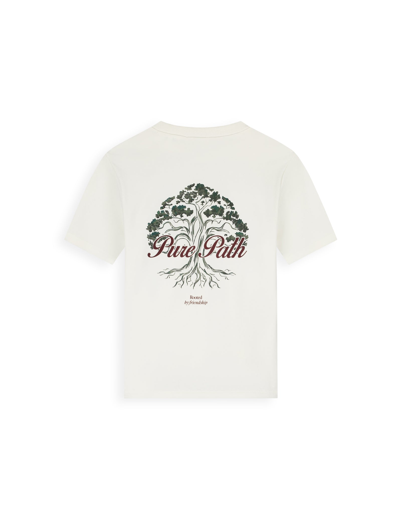 Rooted Tree T-shirt Ecru