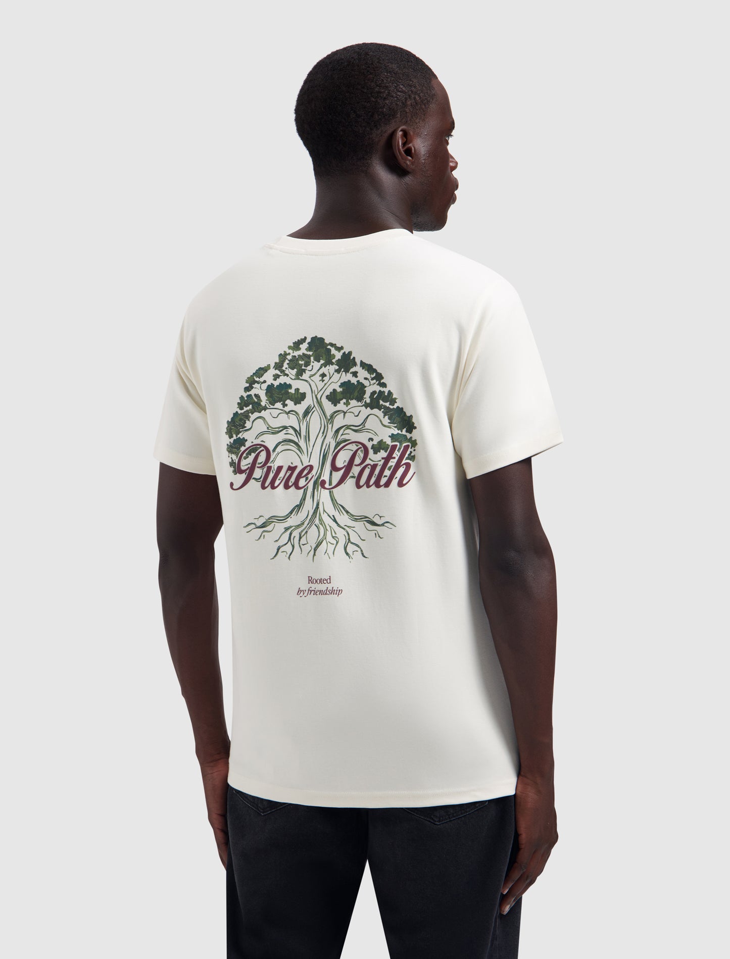 Rooted Tree T-shirt Ecru