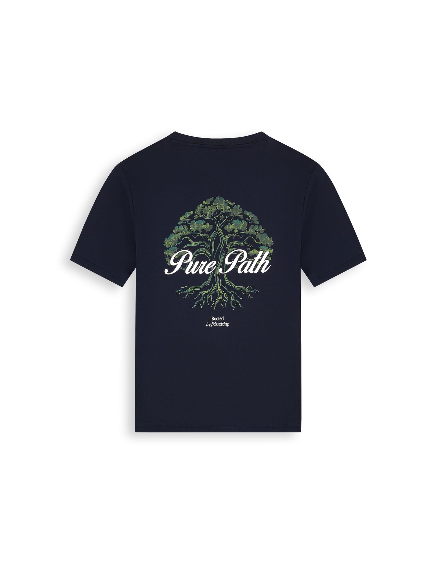 Rooted Tree T-shirt Dark Navy