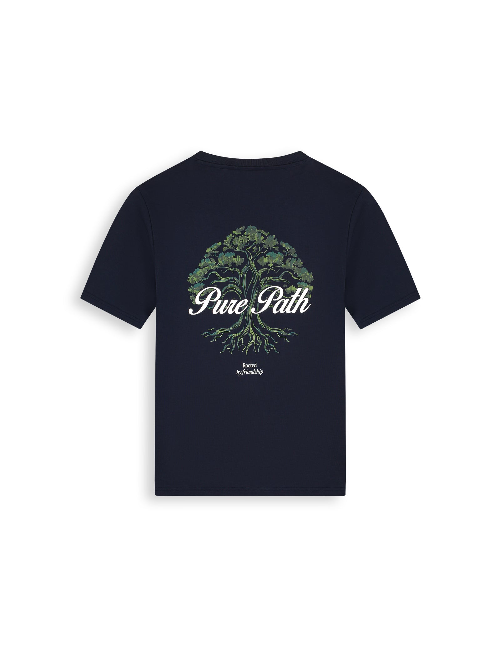 Rooted Tree T-shirt Dark Navy