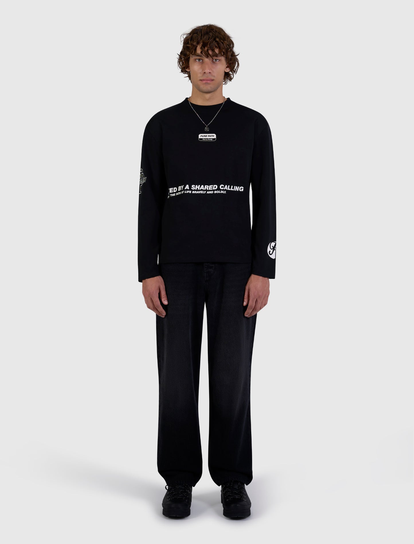 United Longsleeve T-shirt Black