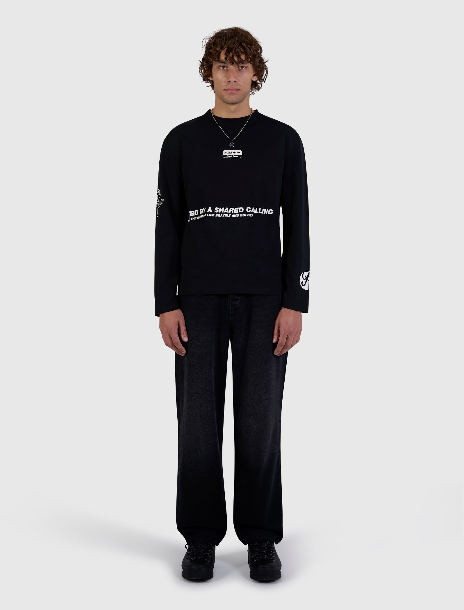 United Longsleeve T-shirt Black