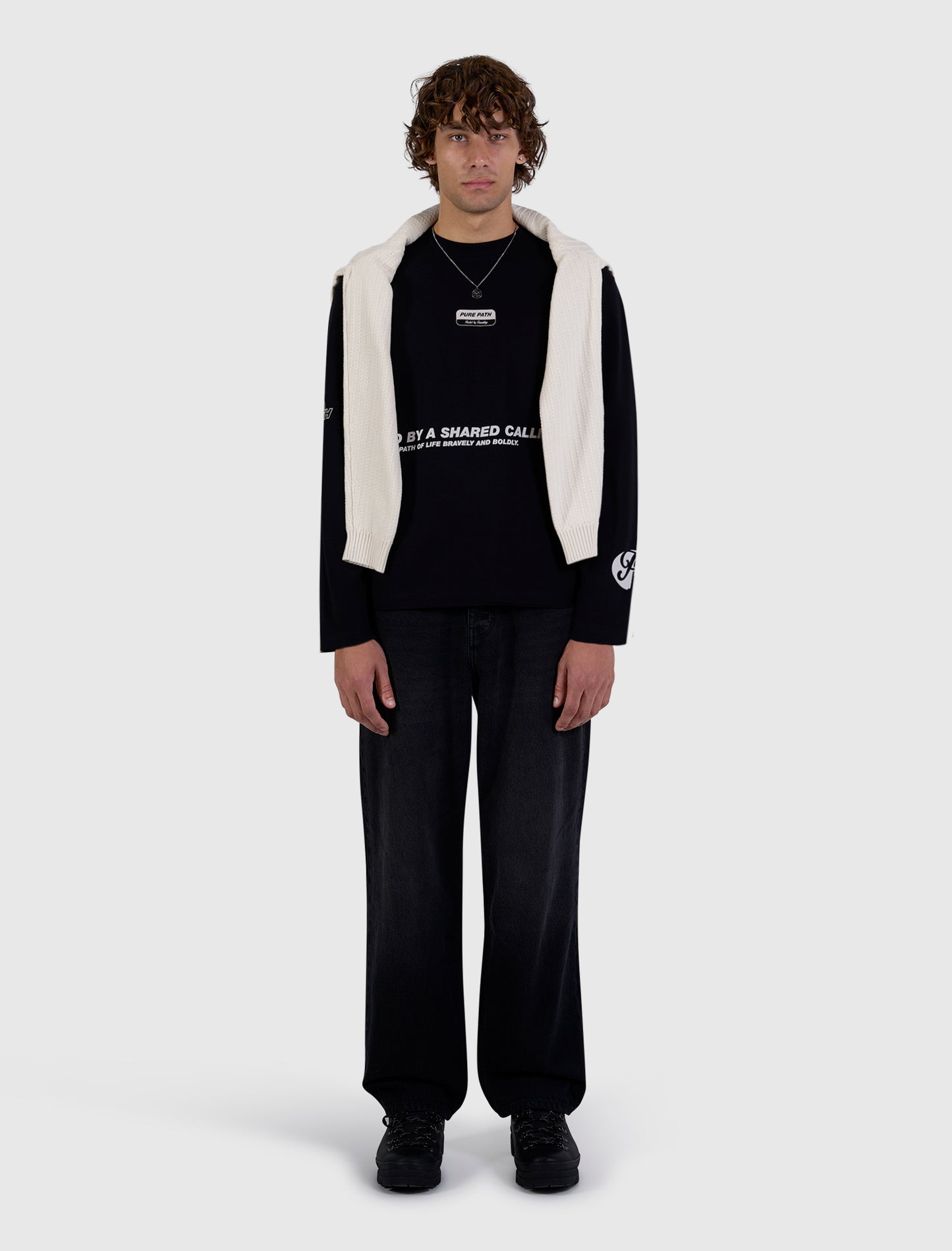 United Longsleeve T-shirt Black