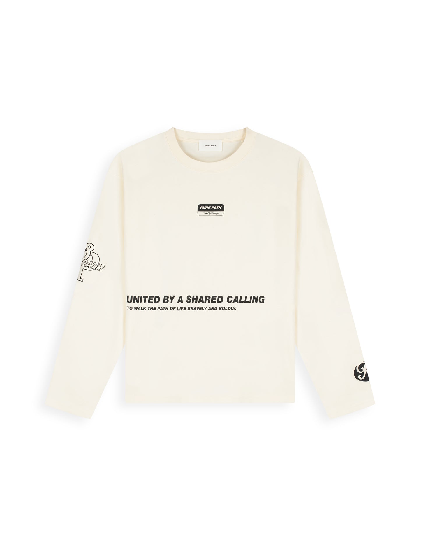 United Longsleeve T-shirt Ecru