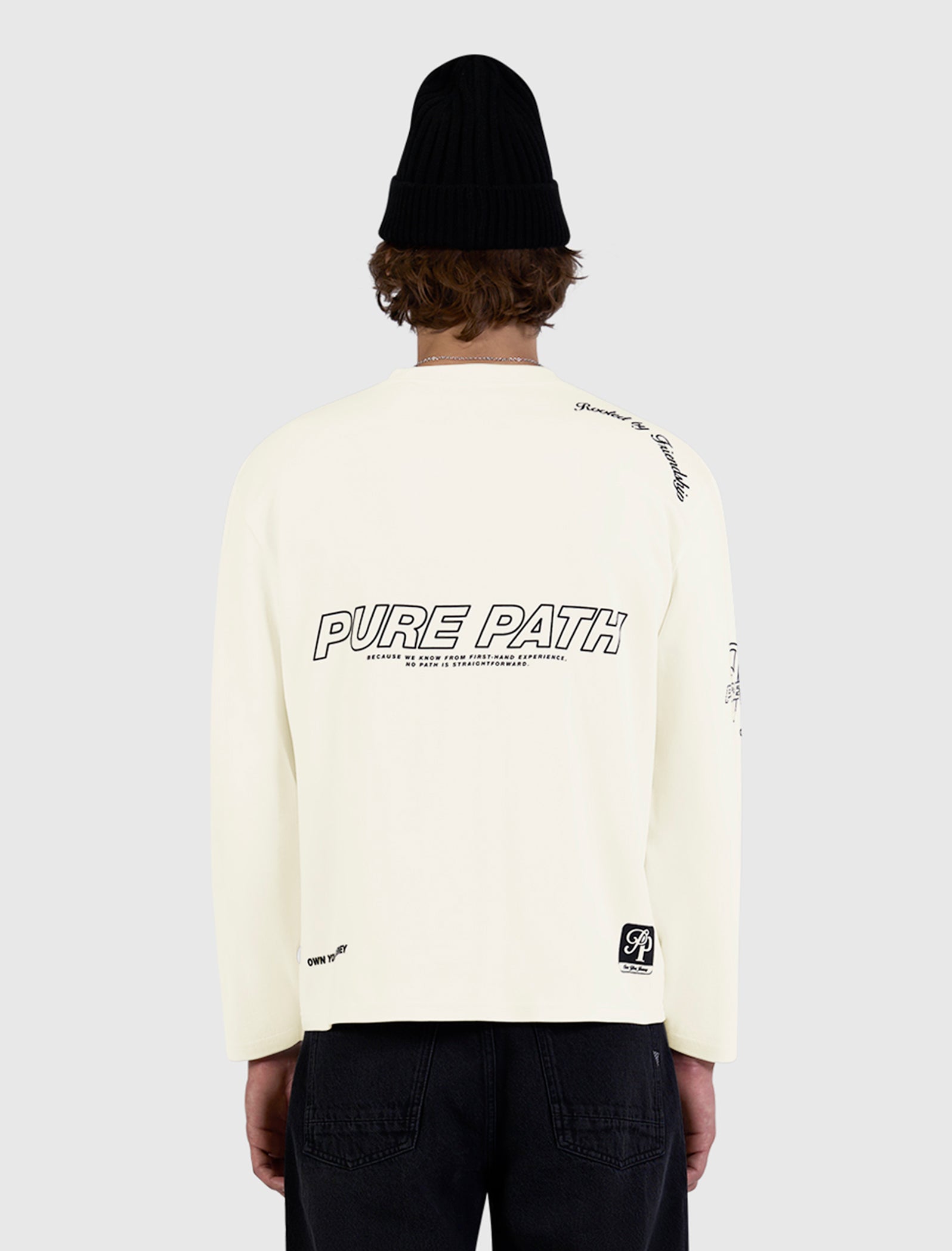 United Longsleeve T-shirt Ecru