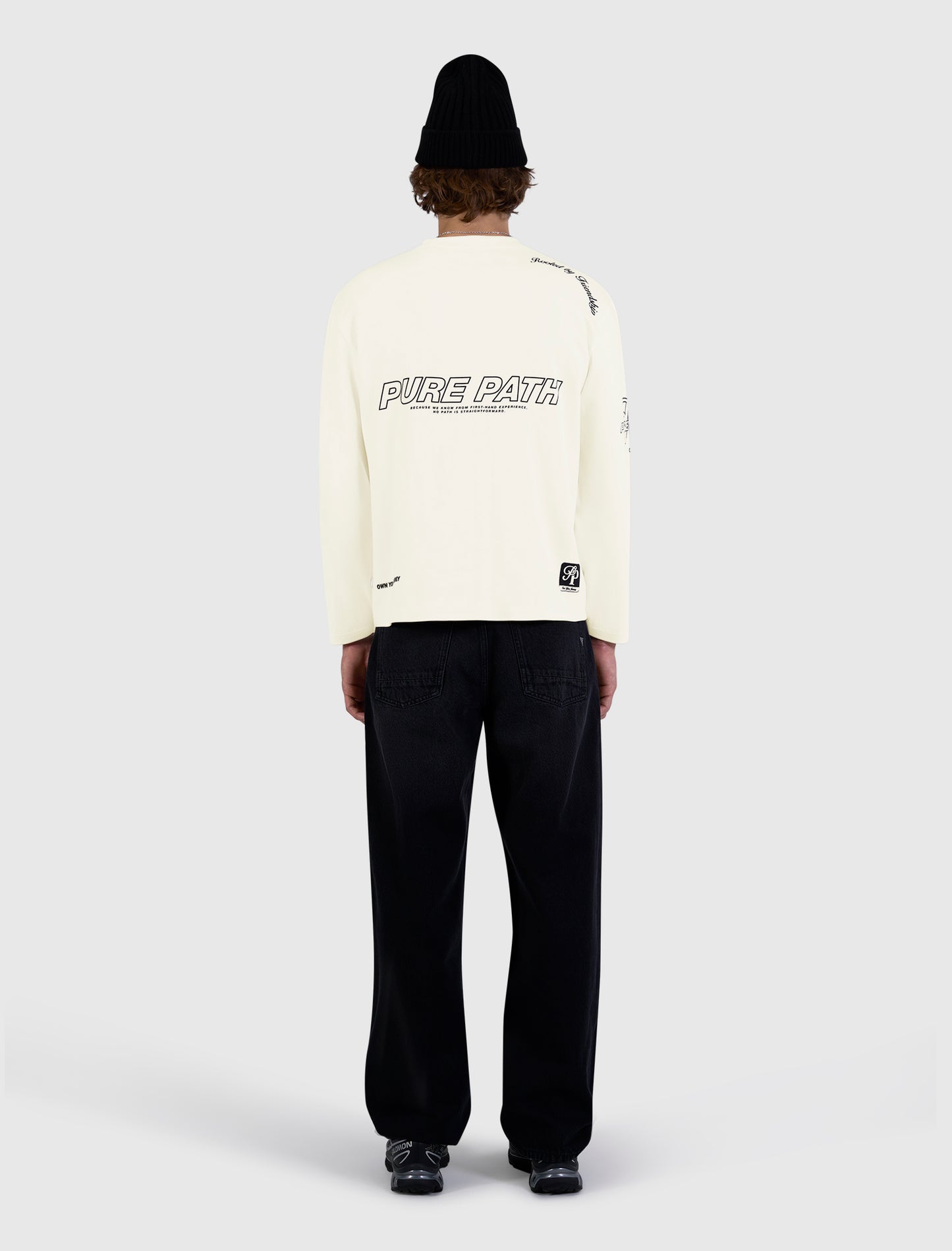 United Longsleeve T-shirt Ecru