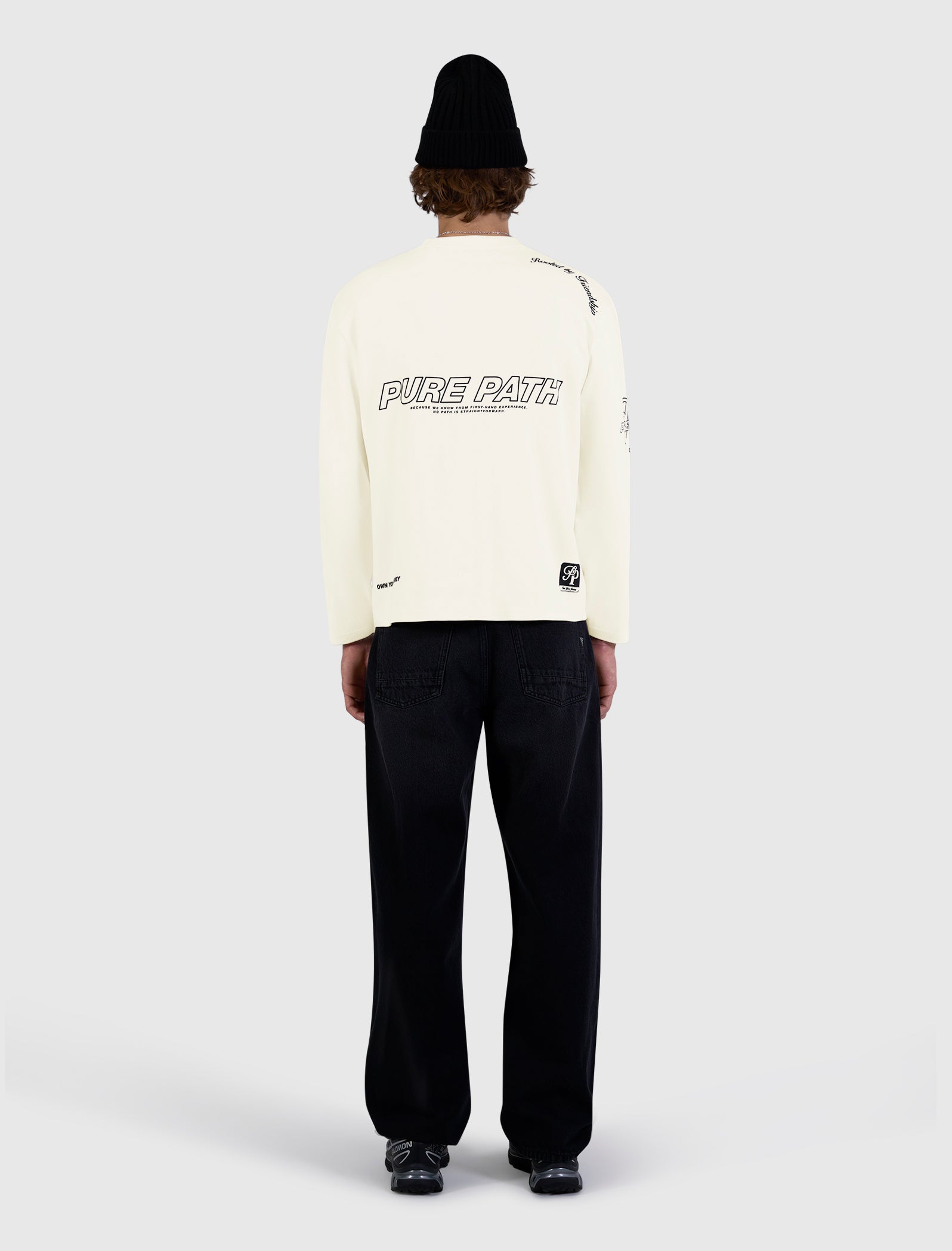 United Longsleeve T-shirt Ecru