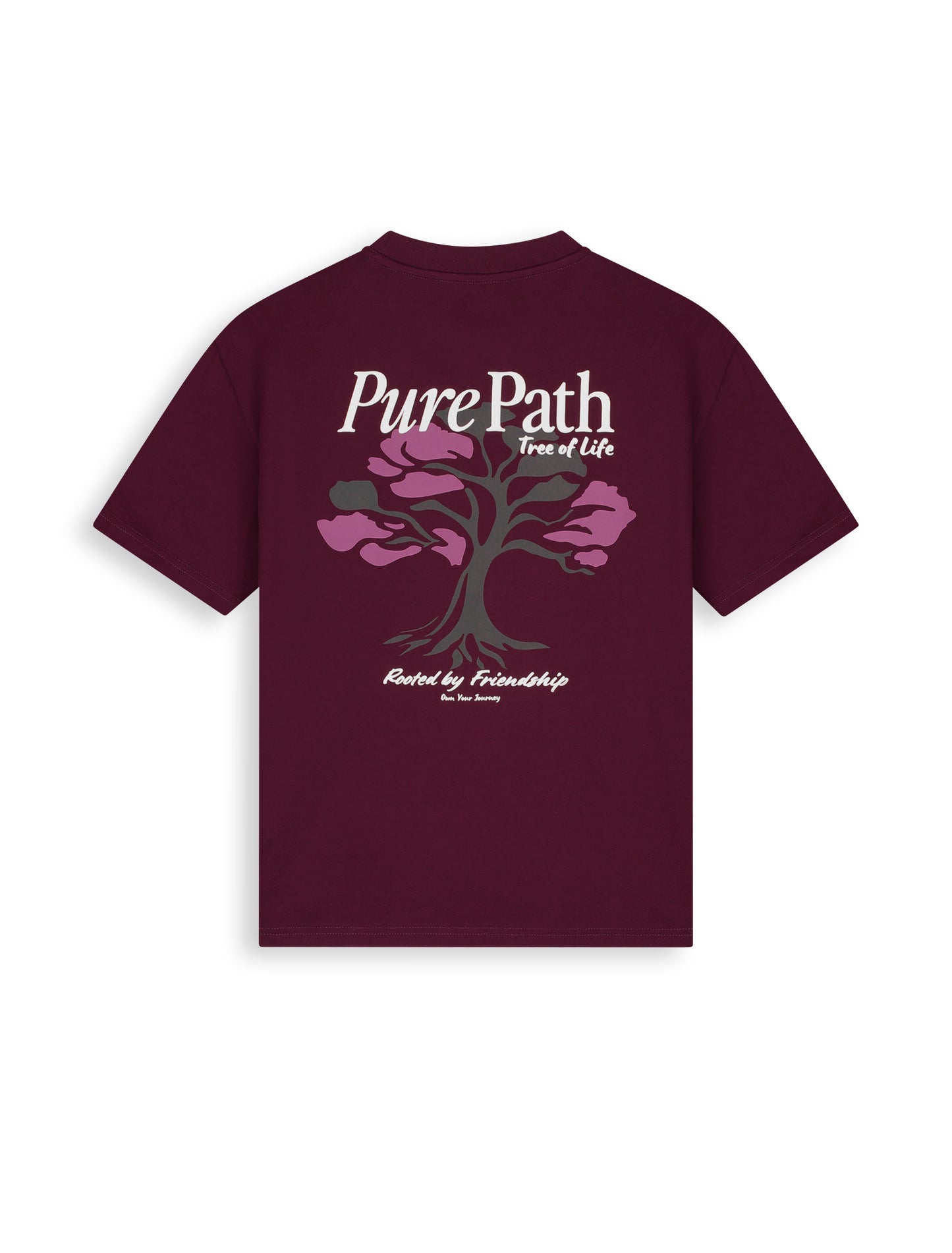 Tree Of Life T-shirt Wine Red