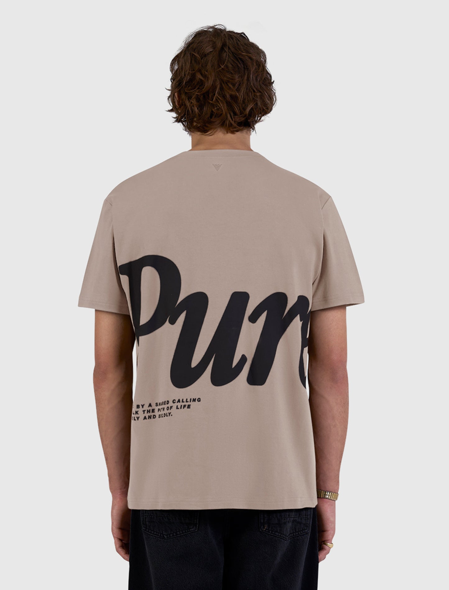 Pure T-shirt Taupe