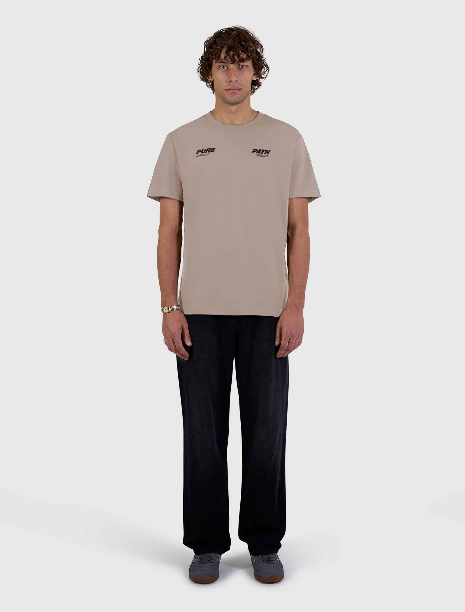Pure T-shirt Taupe