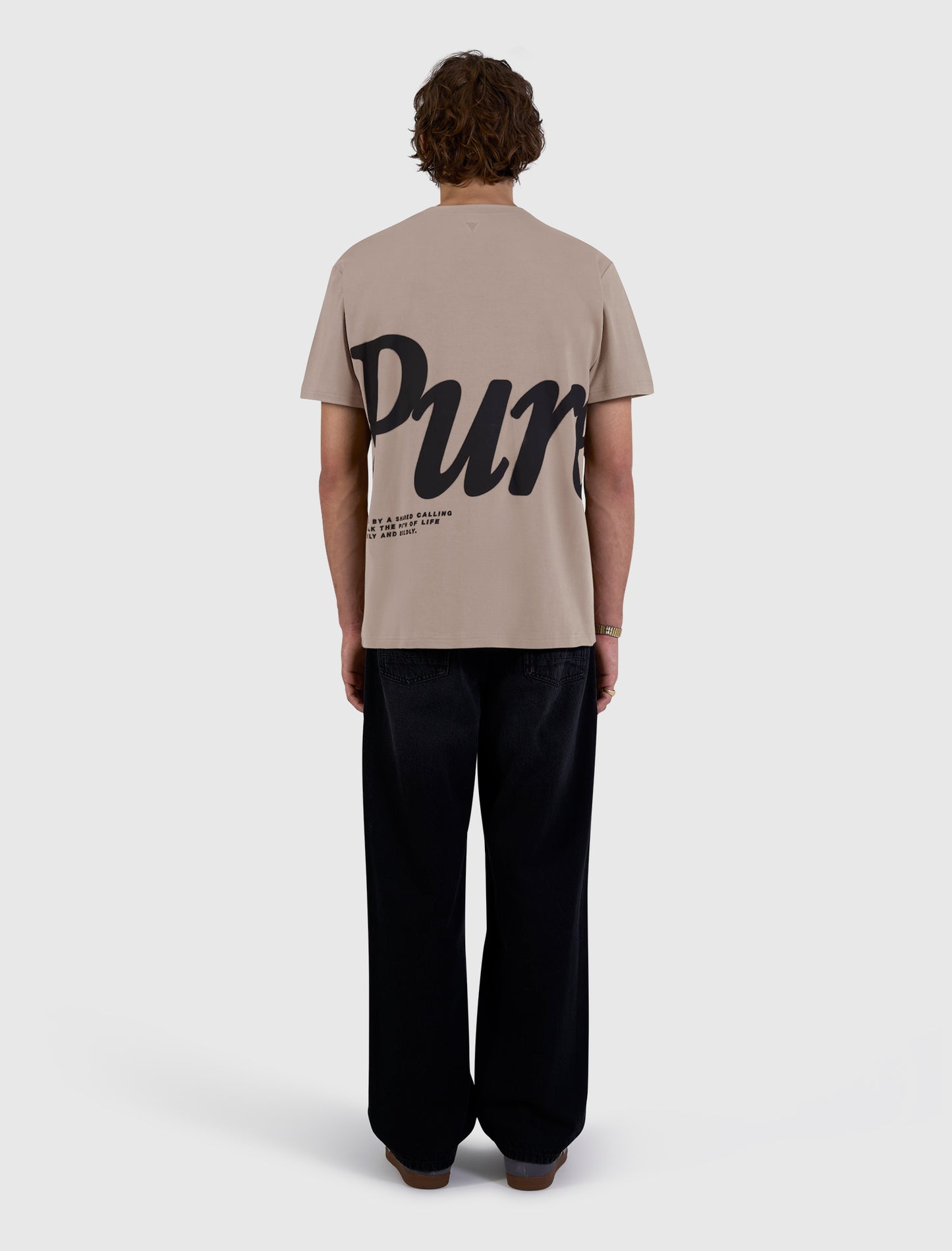 Pure T-shirt Taupe