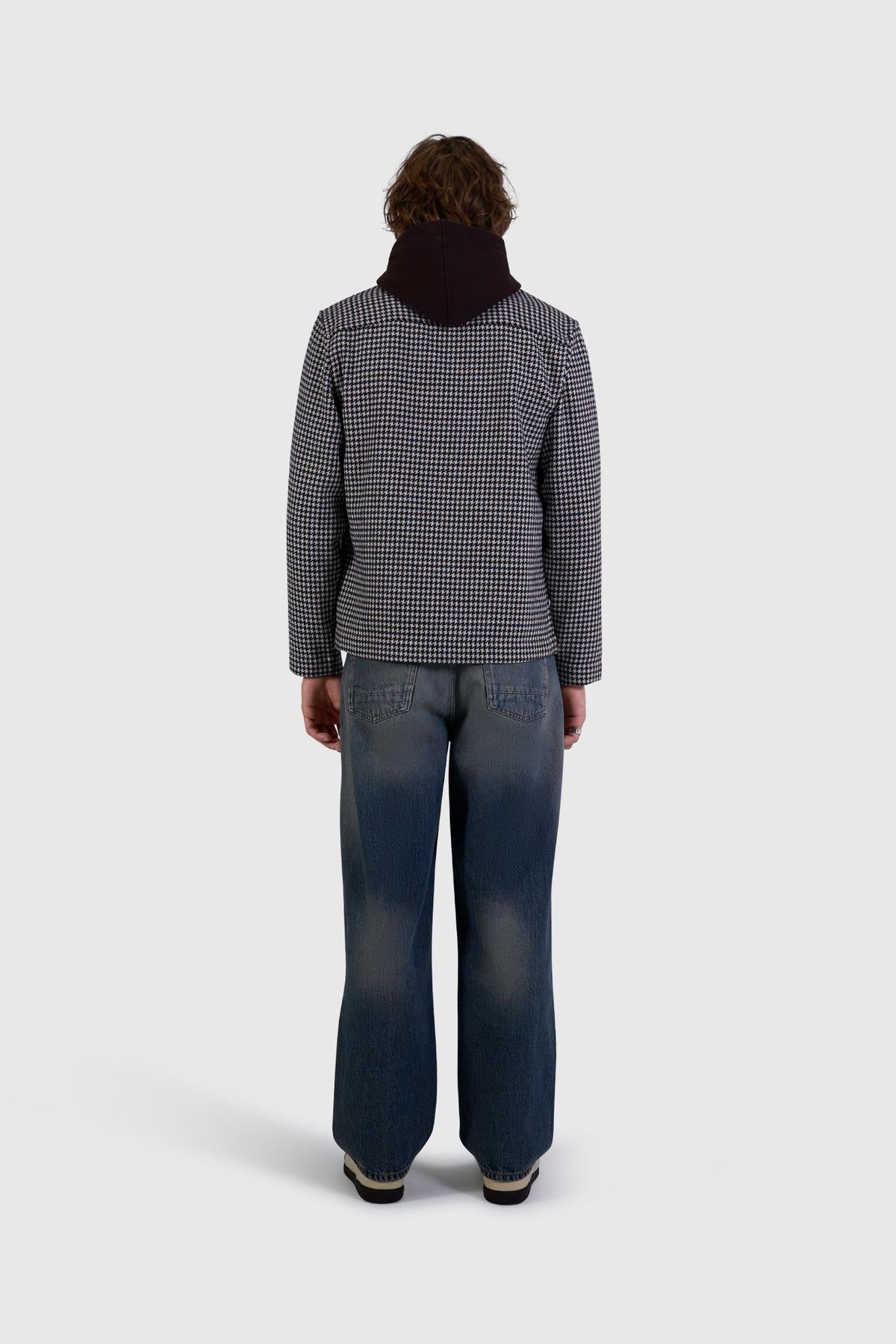 Houndstooth Shirt Ecru