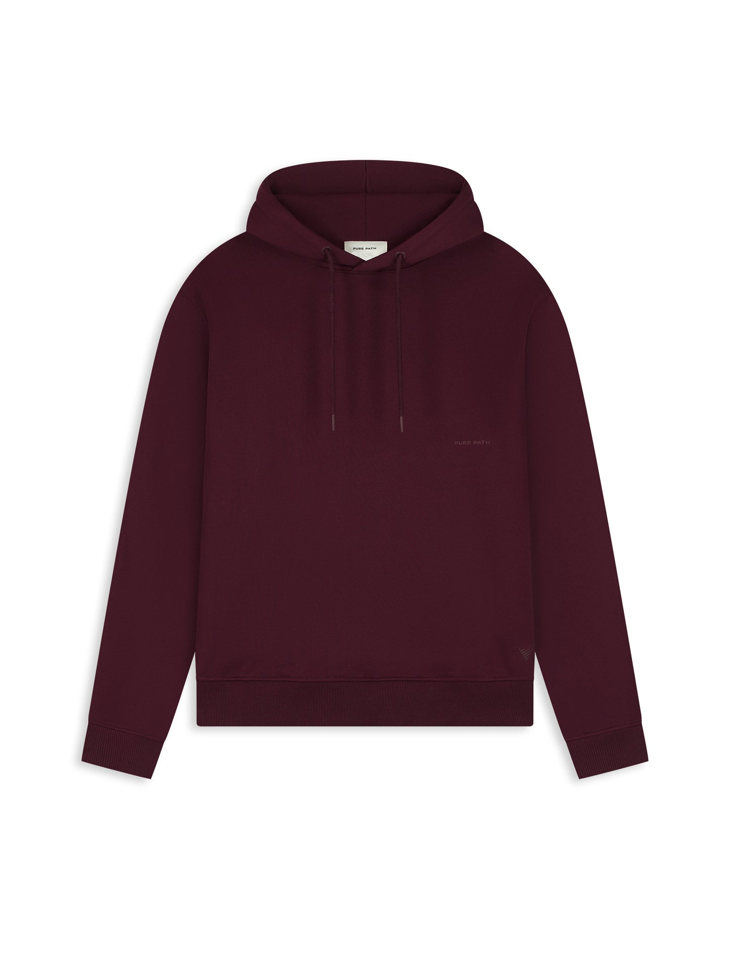 Essential Logo Hoodie Wine Red