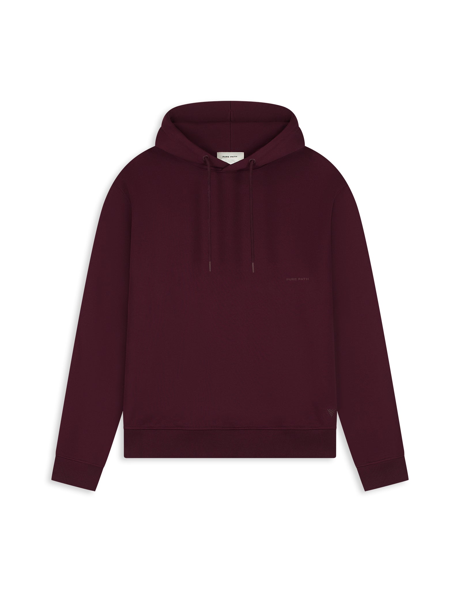 Essential Logo Hoodie Wine Red