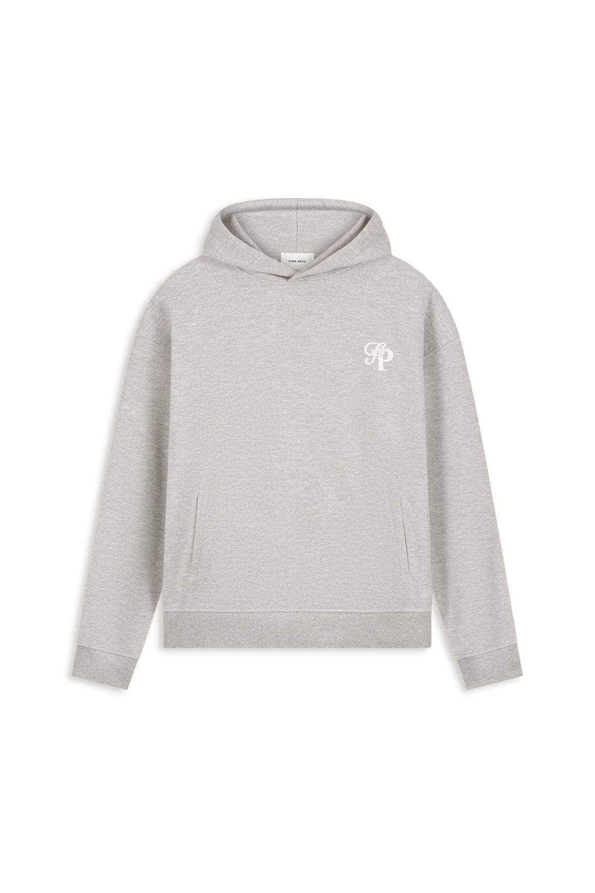 Logo Hoodie Sweater Taupe