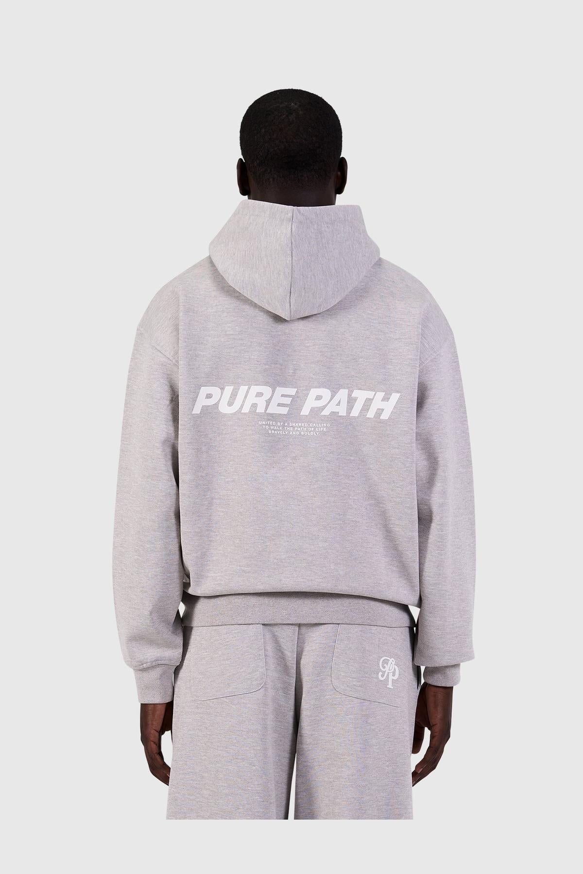 Logo Hoodie Sweater Taupe