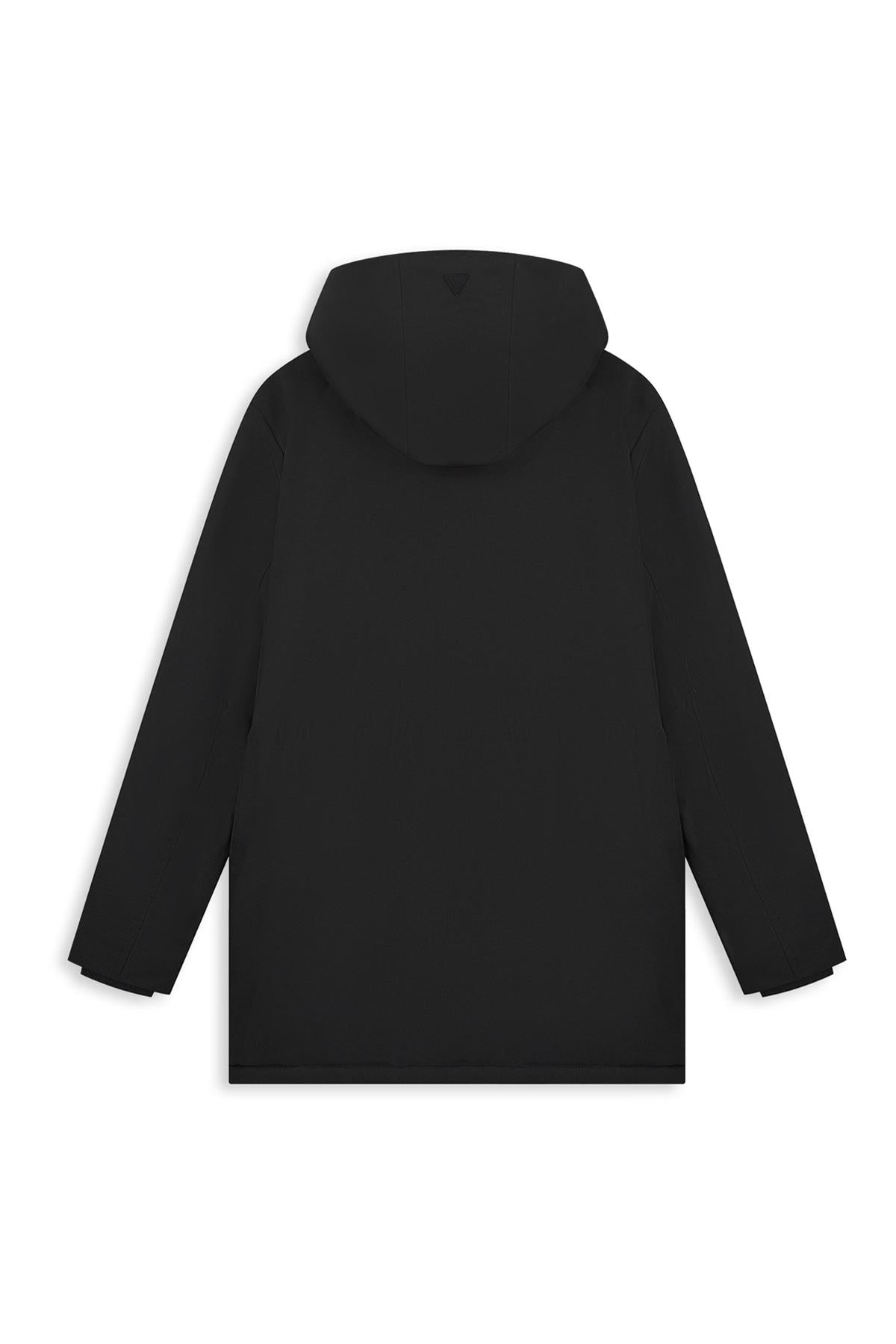 Long Parka Jacket Black