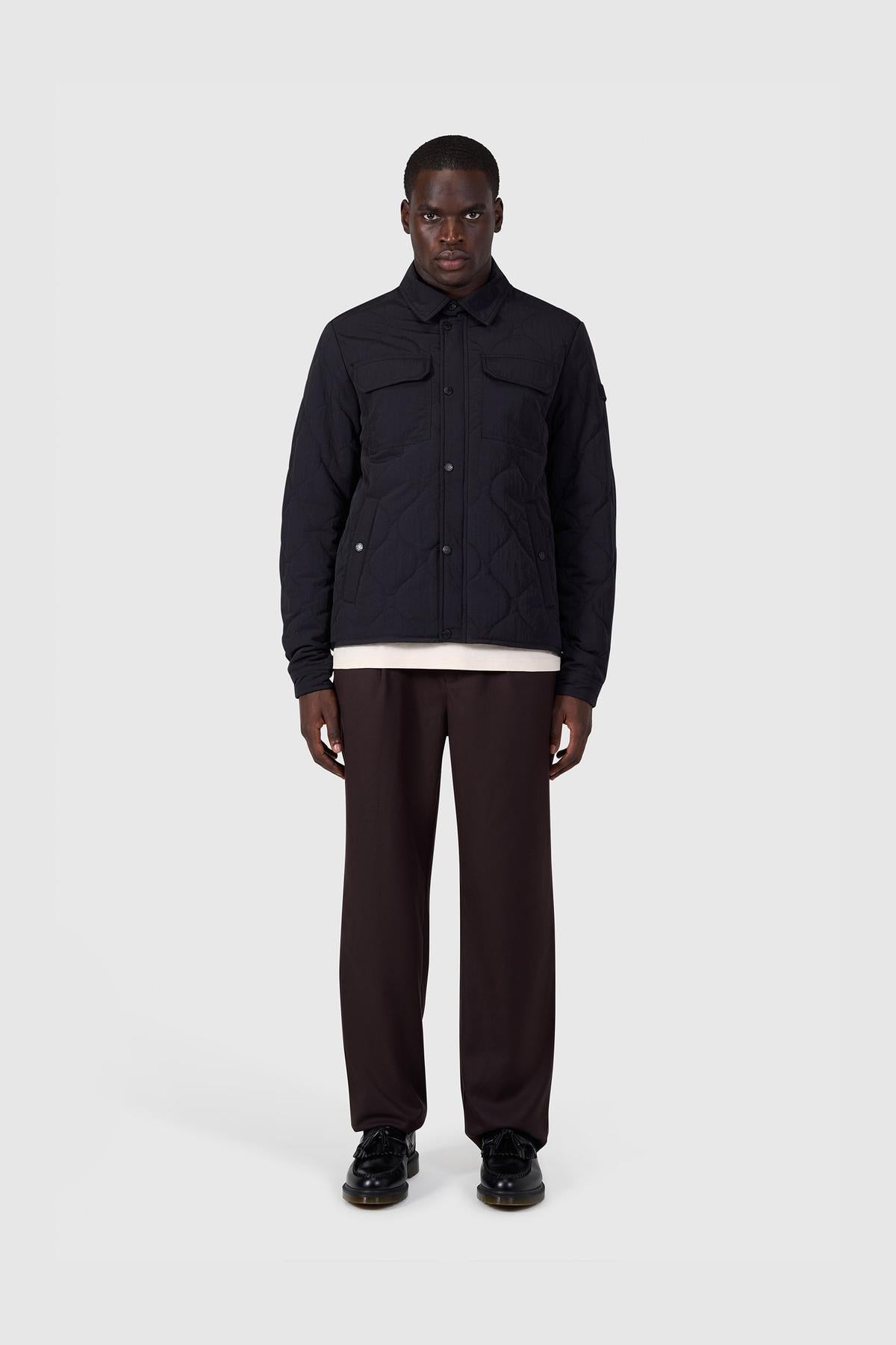 Quilted Jacket Black