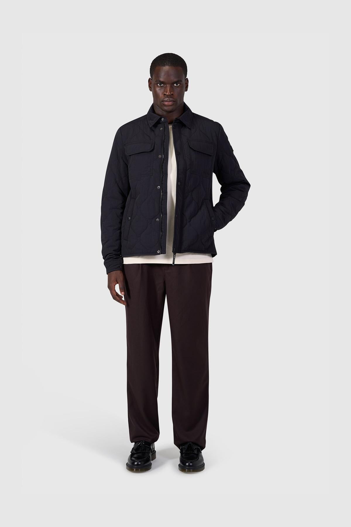 Quilted Jacket Black