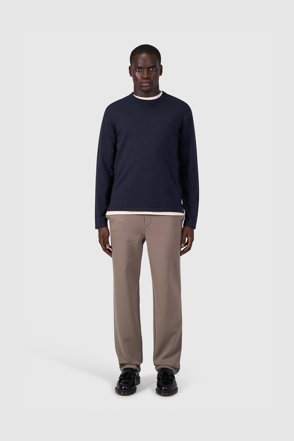 Light weight Knit Sweater Dark Navy