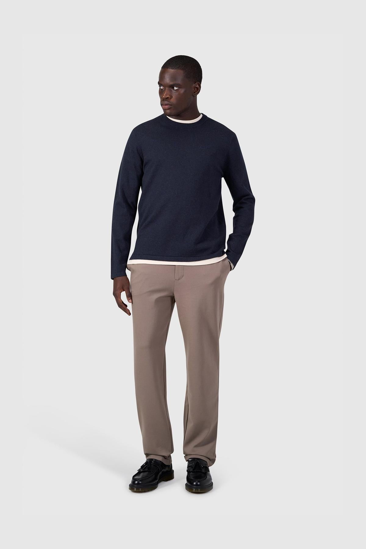 Light weight Knit Sweater Dark Navy