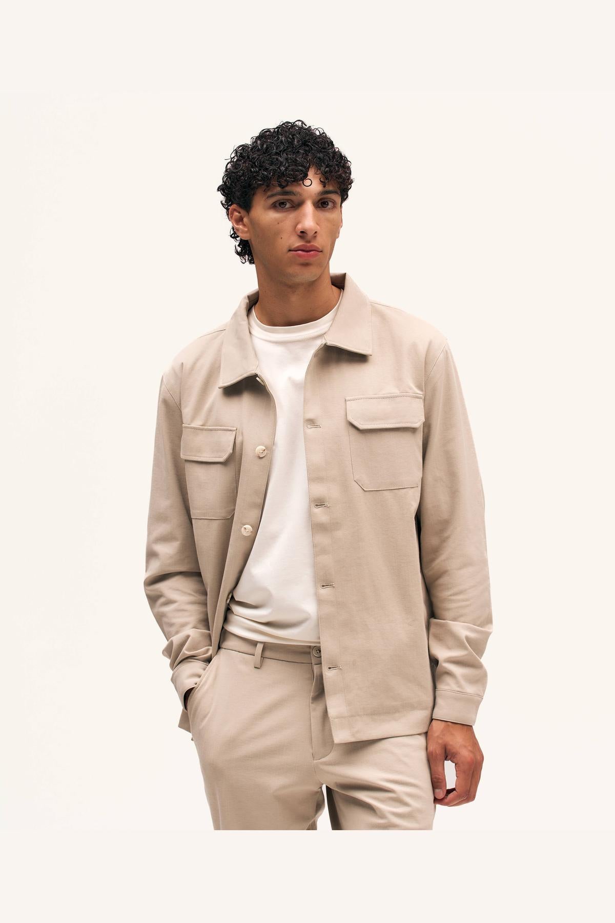 Riviera Overshirt Beige