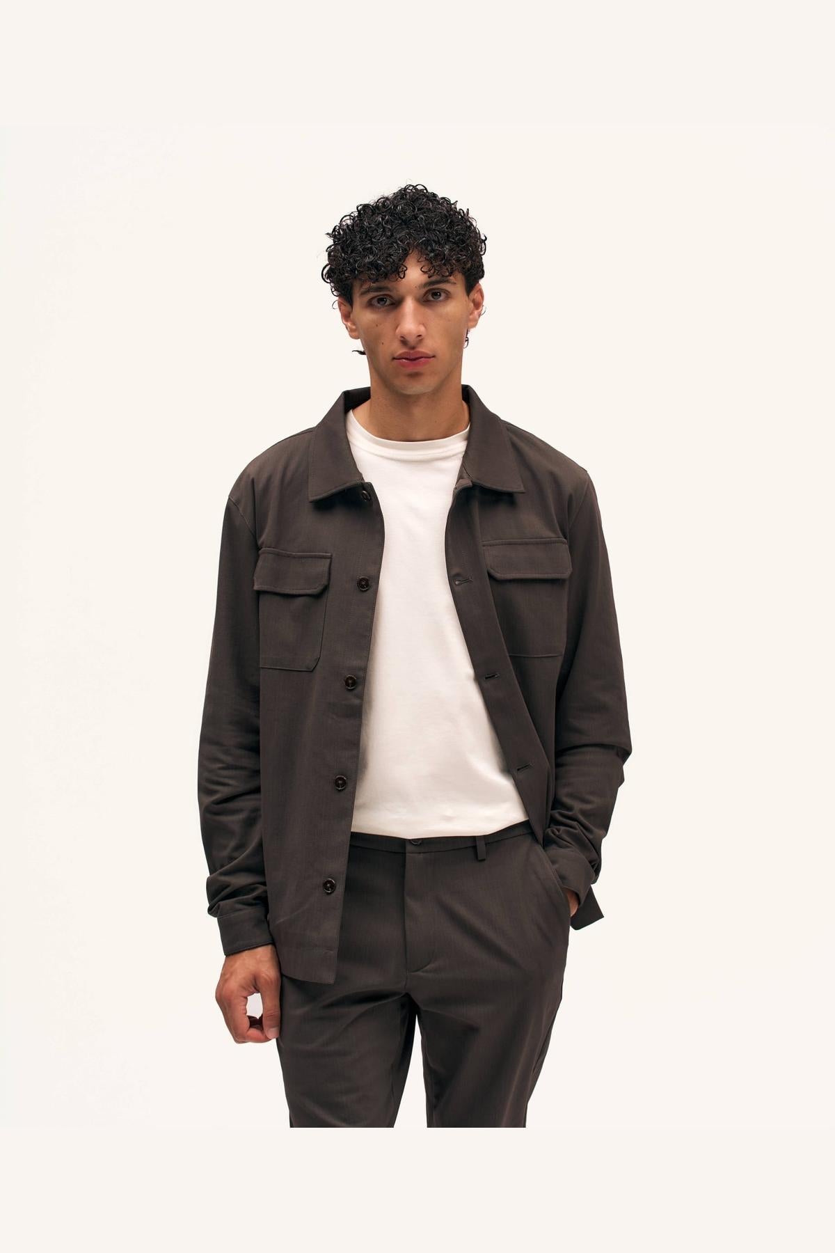 Riviera Overshirt Brown