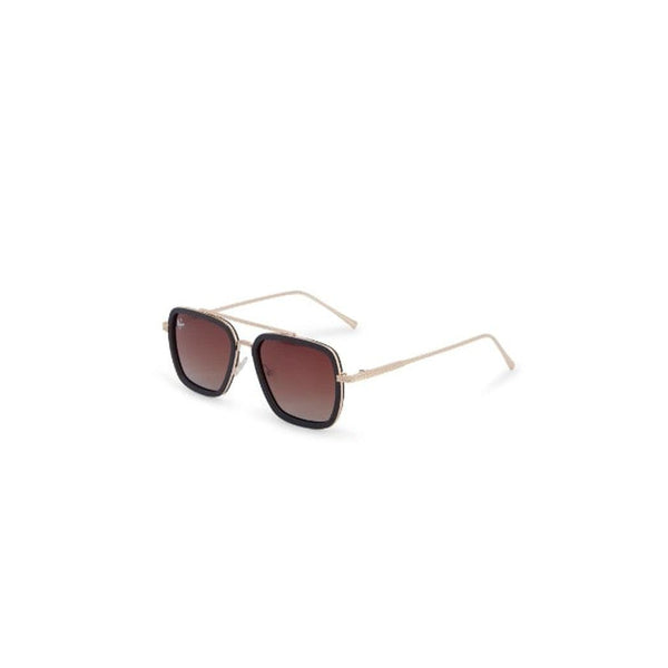 Abstract Sunglasses Gold