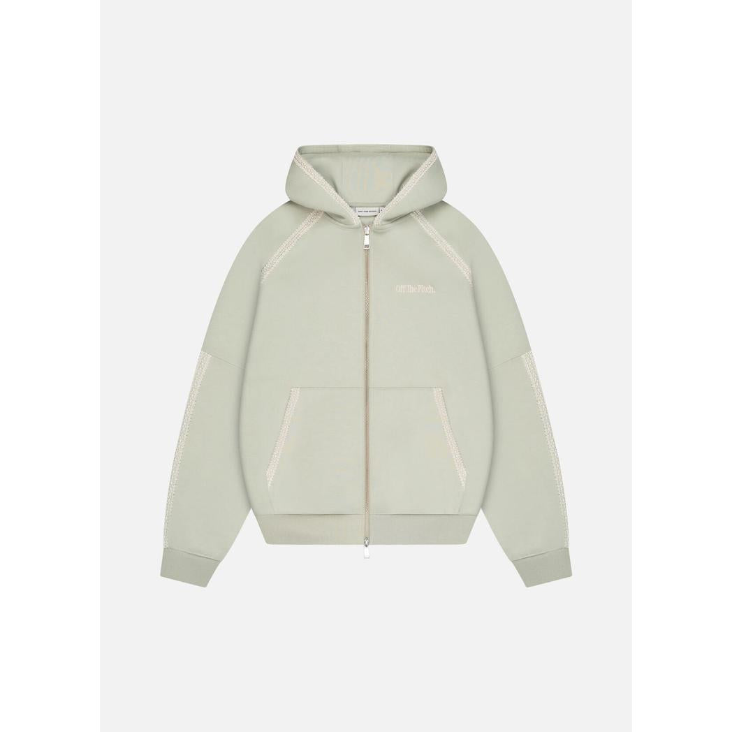 Adorment Zip Hood Pistachio Green-OFF THE PITCH-Mansion Clothing