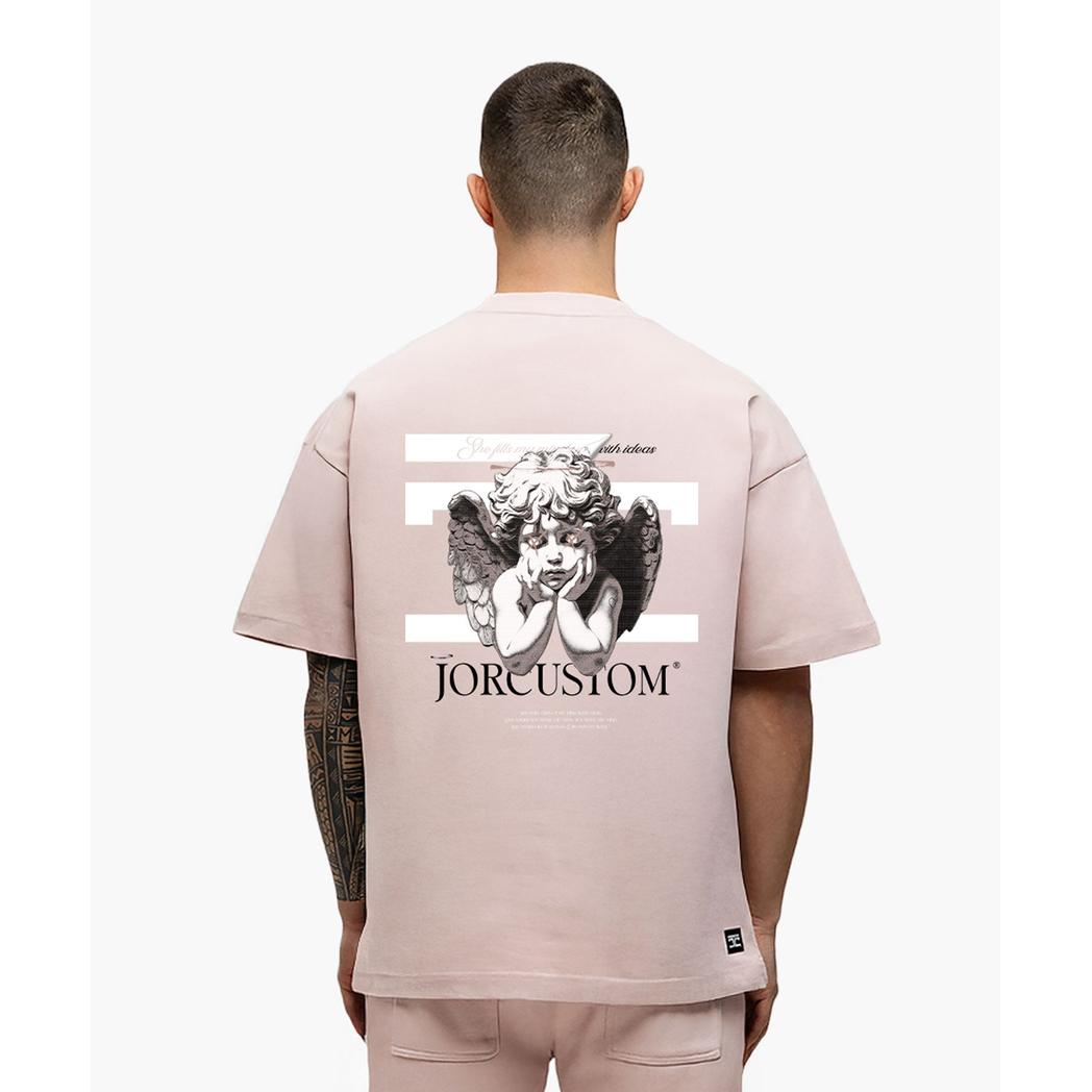 Angel 2.0 Summer Set Loose Fit T-Shirt AshPink