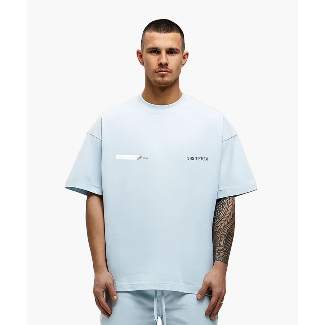 Angel 2.0 Summer Set Loose Fit T-Shirt LightBlue-JORCUSTOM-Mansion Clothing