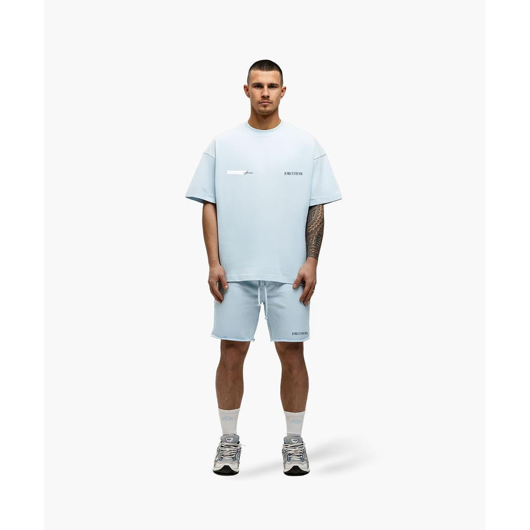 Angel 2.0 Summer Set Loose Fit T-Shirt LightBlue-JORCUSTOM-Mansion Clothing