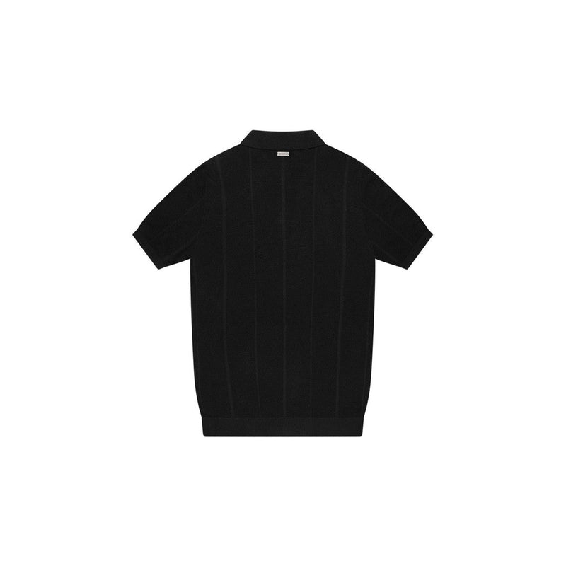 Arena Polo Black/White-Quotrell-Mansion Clothing