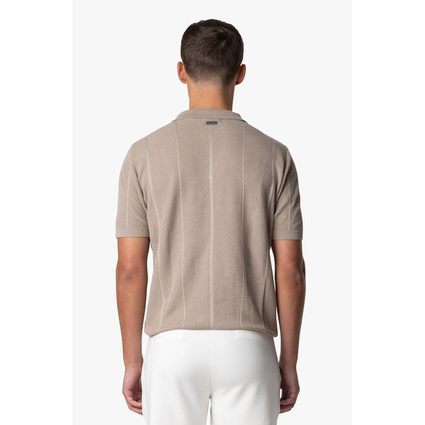 Arena Polo Taupe/Black-Quotrell-Mansion Clothing