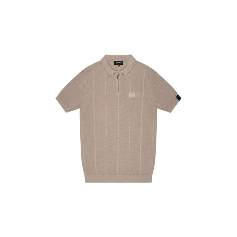 Arena Polo Taupe/Black-Quotrell-Mansion Clothing