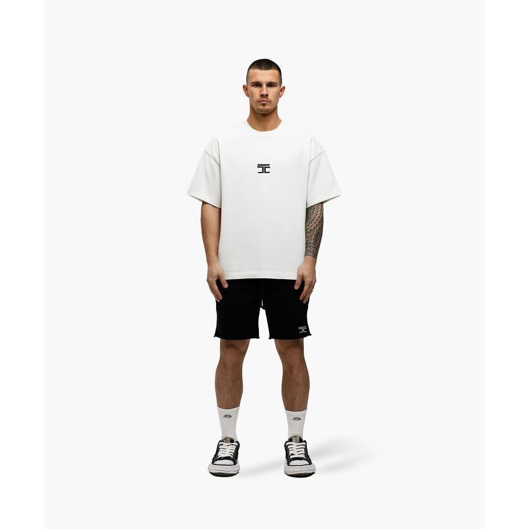 Artist Summer Set Loose Fit T-Shirt White-Black-JORCUSTOM-Mansion Clothing