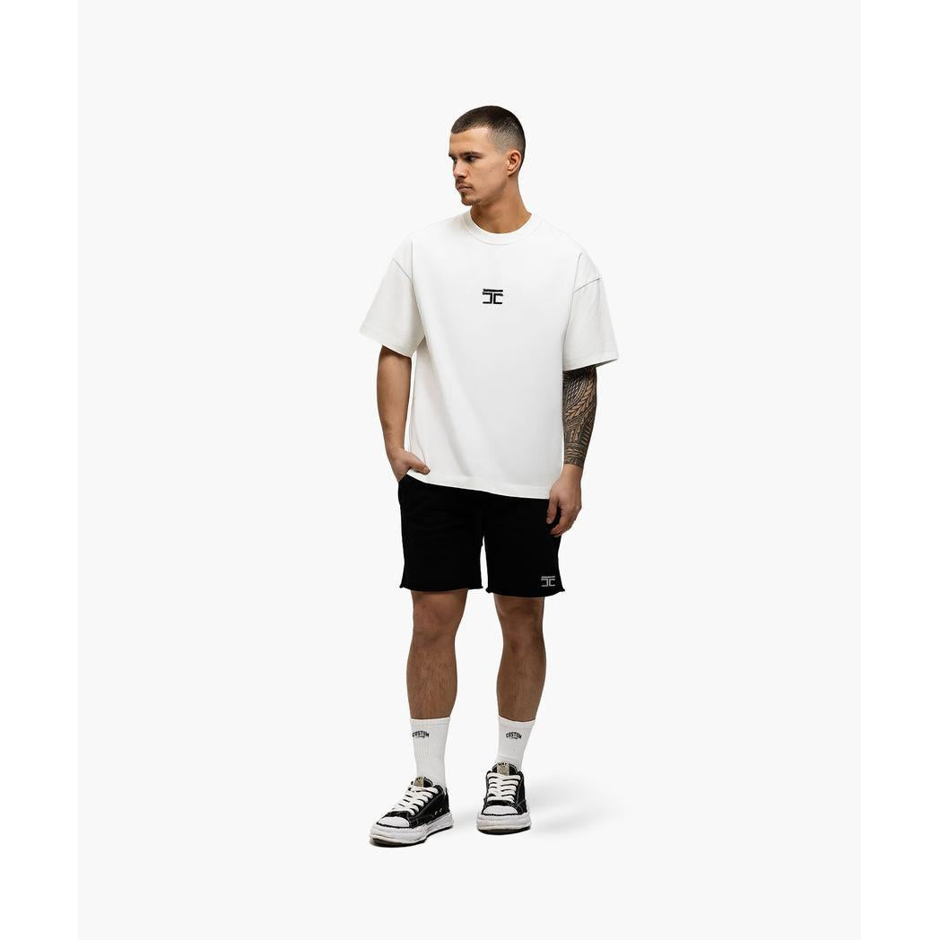 Artist Summer Set Loose Fit T-Shirt White-Black-JORCUSTOM-Mansion Clothing