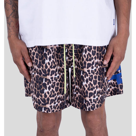 BANNER SWIMSHORT LEOPARD