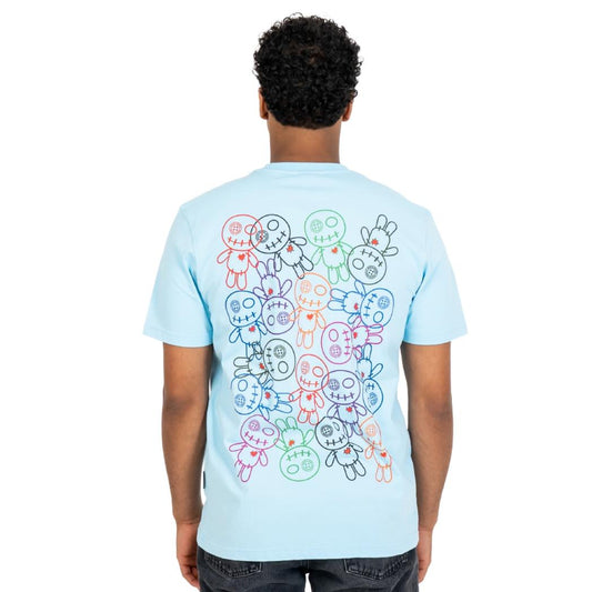 BELLEVUE T-SHIRT LIGHT BLUE-WRONG FRIENDS-Mansion Clothing