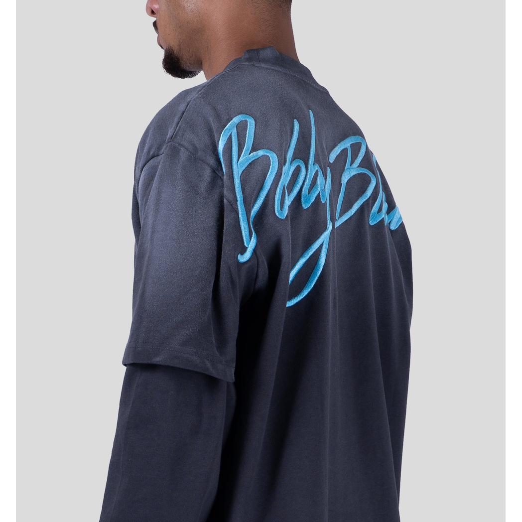 BRIXTON DOUBLE LAYER GREY / AQUA-Bobby Blanks-Mansion Clothing