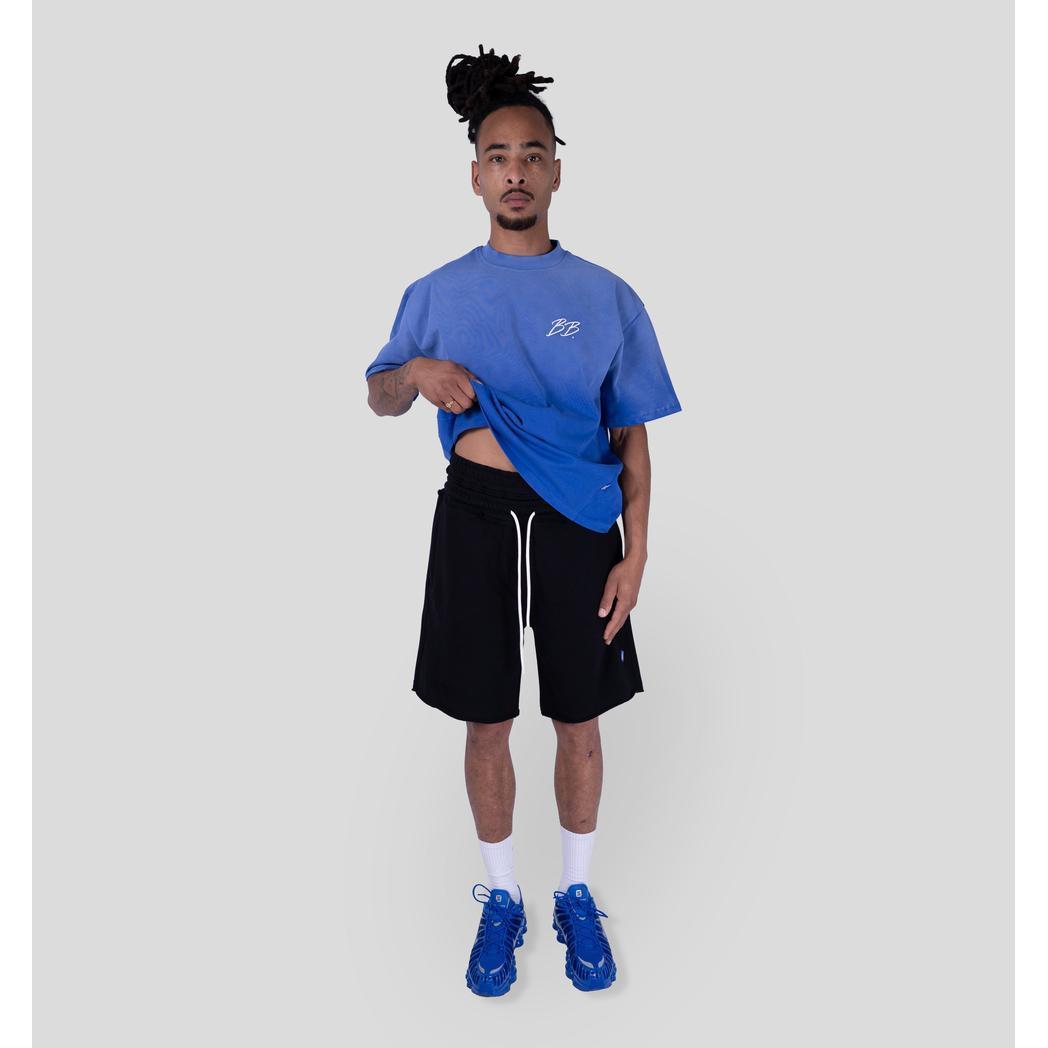 BRIXTON TEE COBALT/WHITE-Bobby Blanks-Mansion Clothing