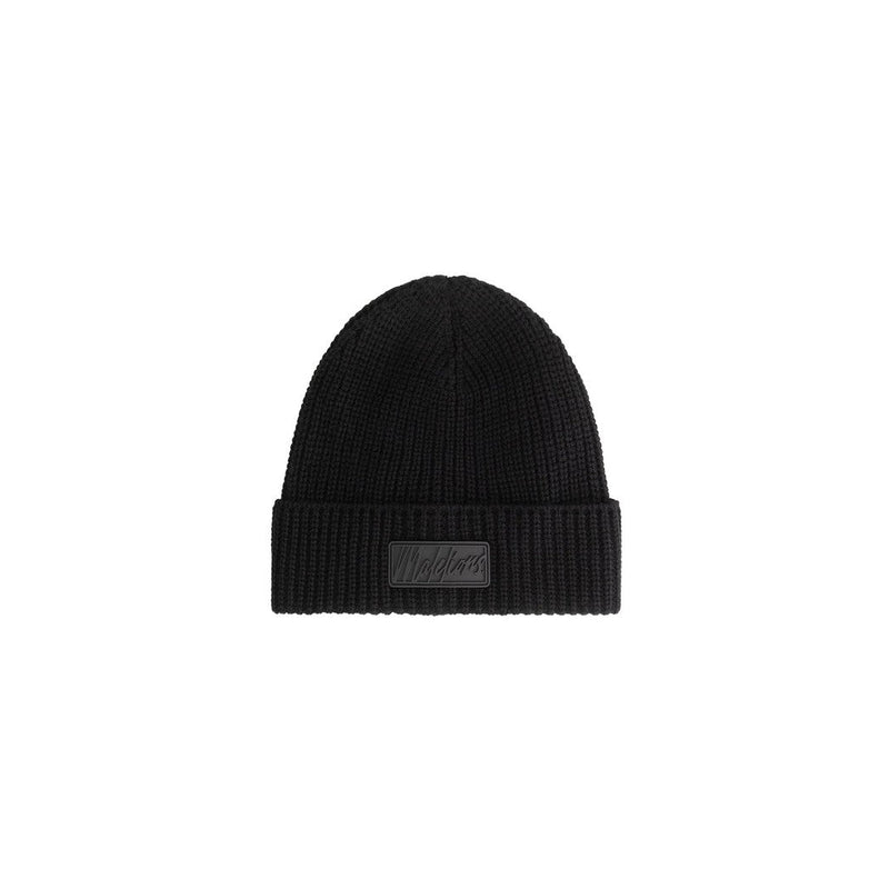 Beanie Scarf Set Black-Malelions-Mansion Clothing