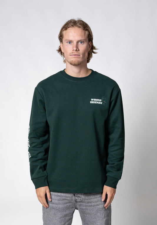 Bellingham Longsleeve Dark Green-wrong friends-Mansion Clothing