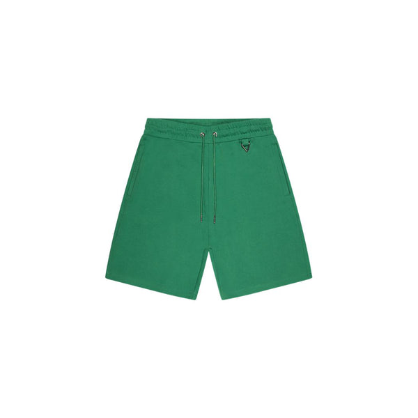 Blank Shorts Green-Quotrell-Mansion Clothing