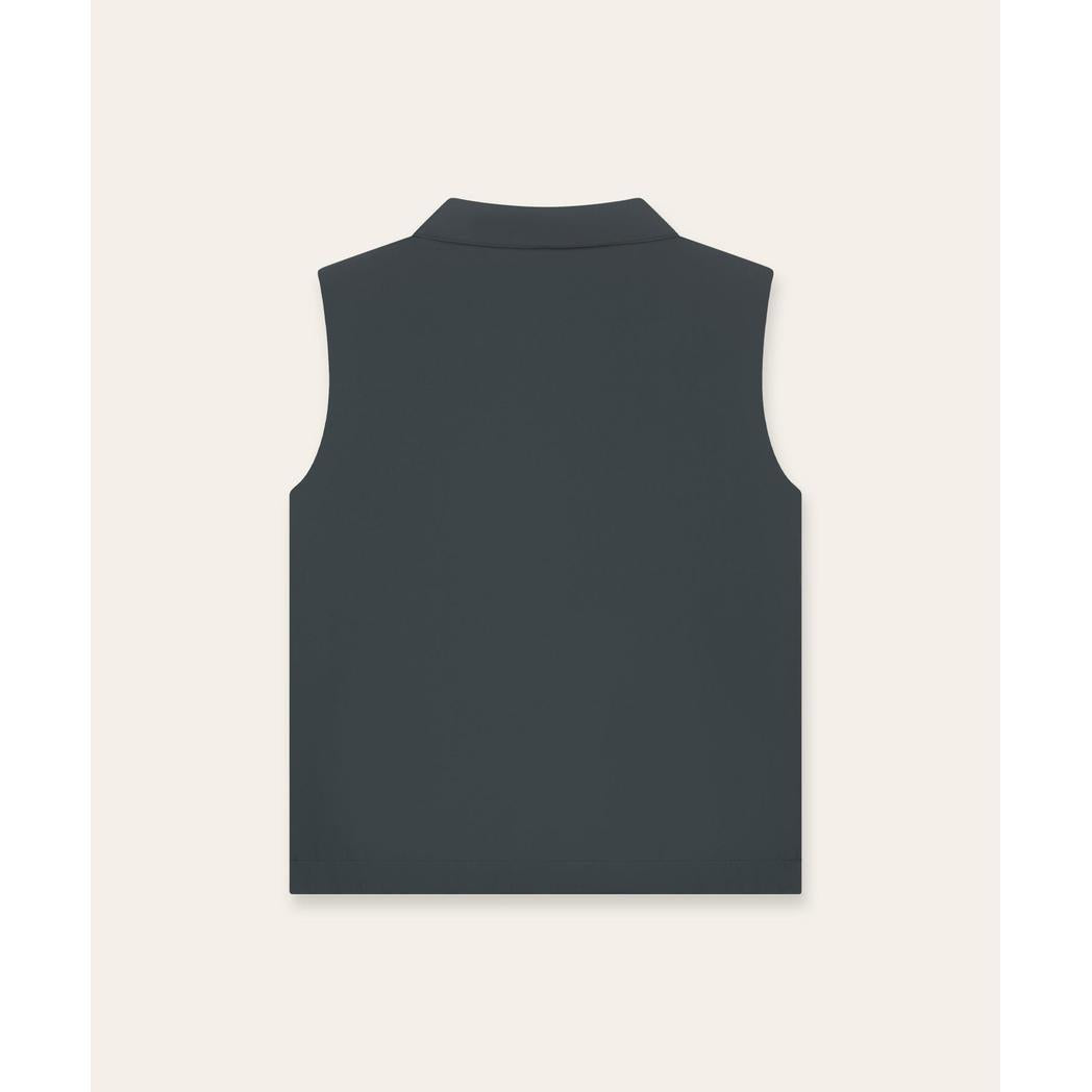 Bodywarmer Anthracite-Tria D'oro-Mansion Clothing