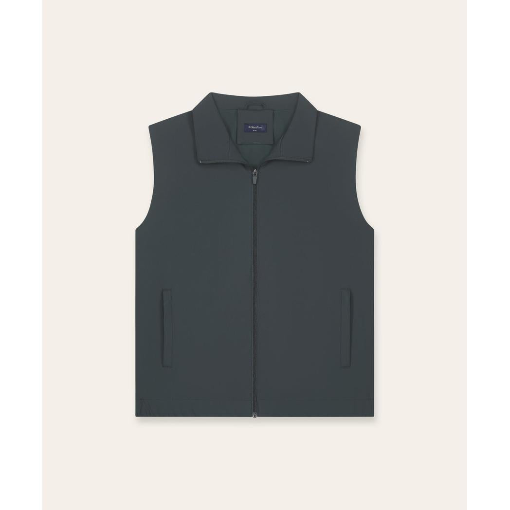 Bodywarmer Anthracite-Tria D'oro-Mansion Clothing