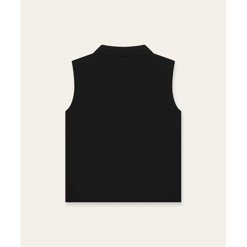 Bodywarmer Black-Tria D'oro-Mansion Clothing
