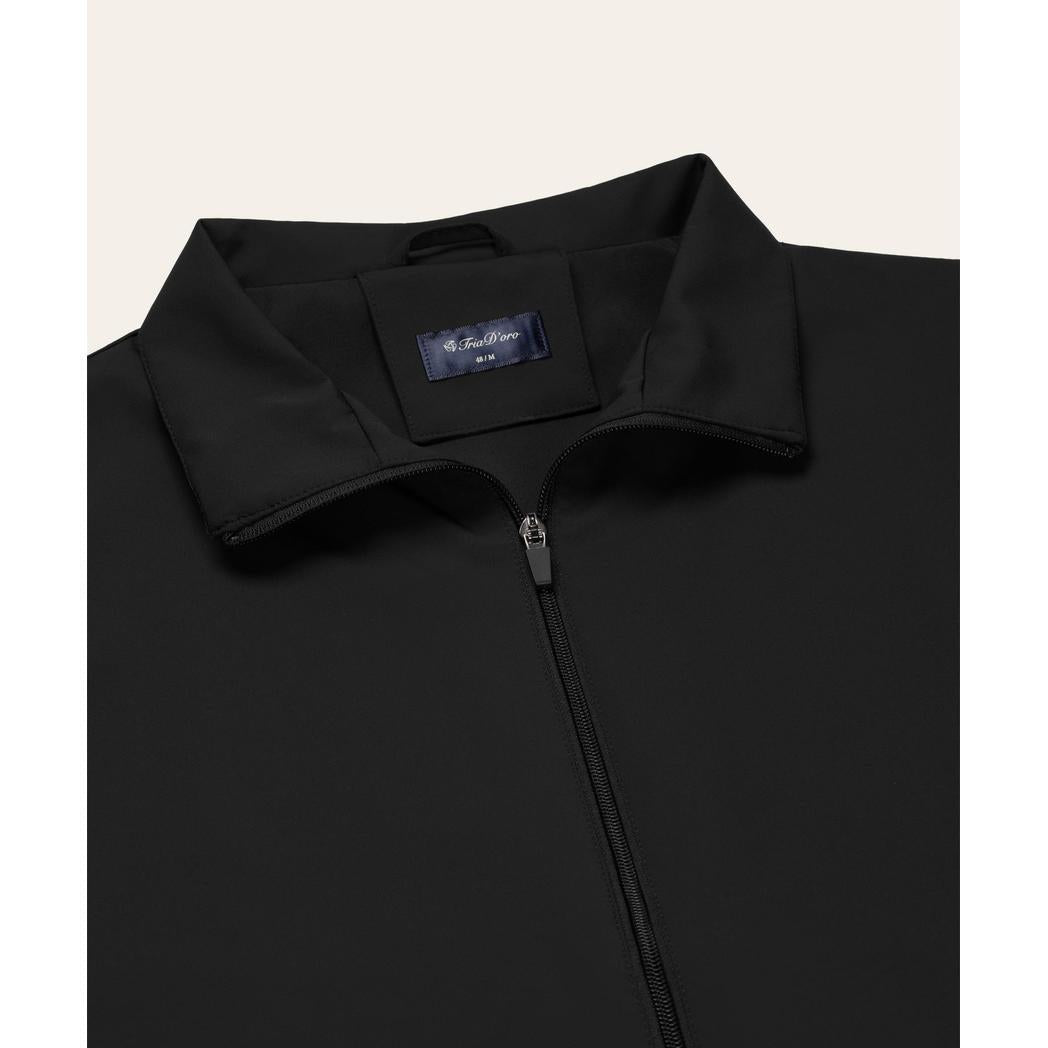 Bodywarmer Black-Tria D'oro-Mansion Clothing