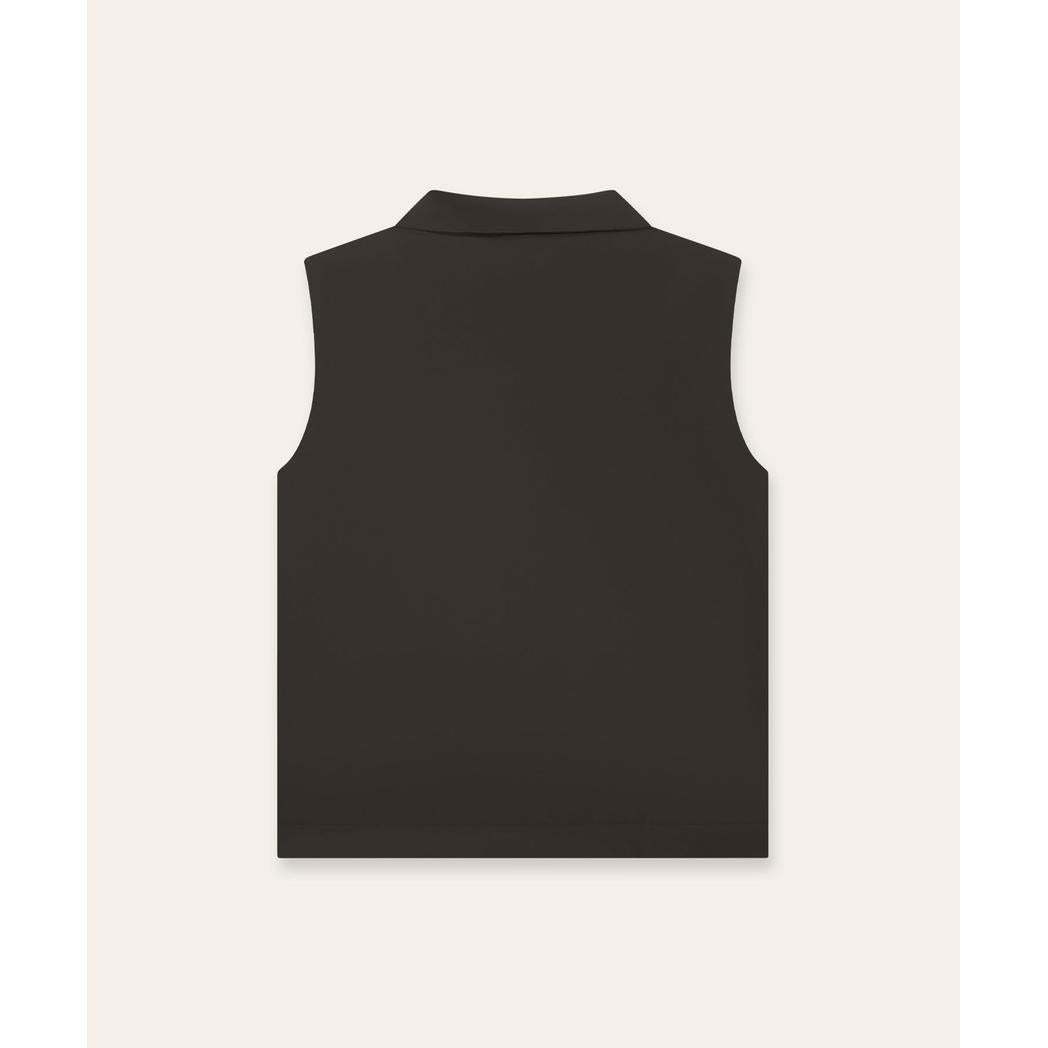 Bodywarmer Brown-Tria D'oro-Mansion Clothing