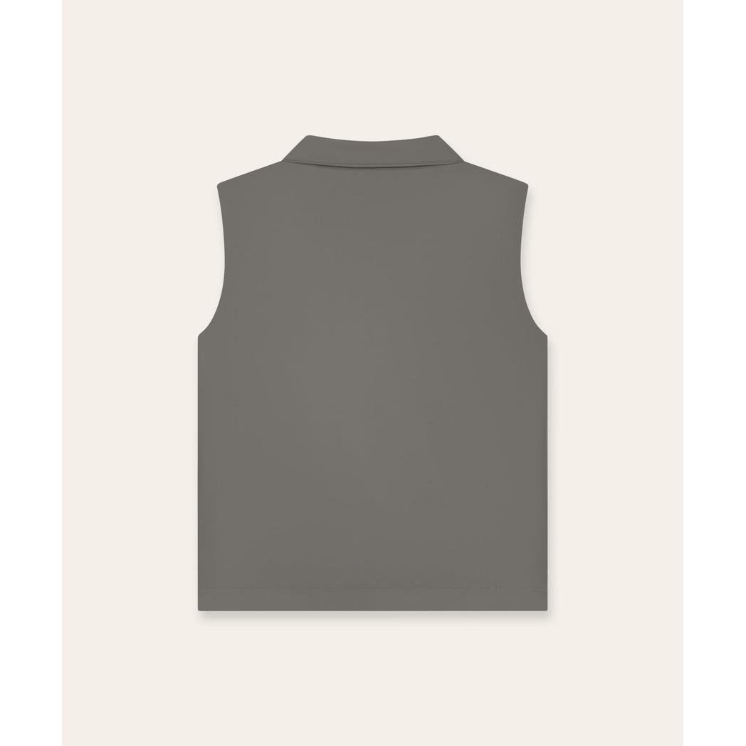 Bodywarmer Taupe-Tria D'oro-Mansion Clothing